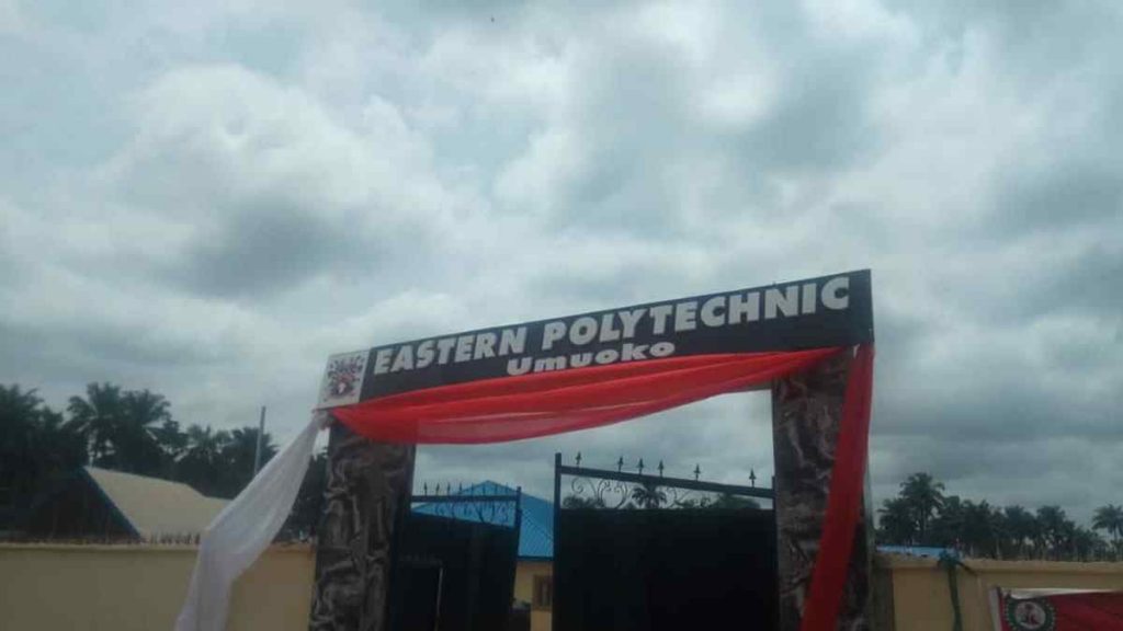 Eastern Polytechnic Post-UTME registration